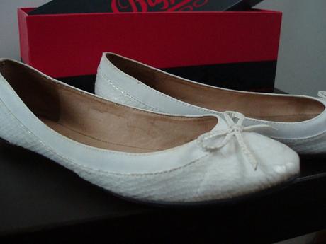 Biele balerinky, guess,38