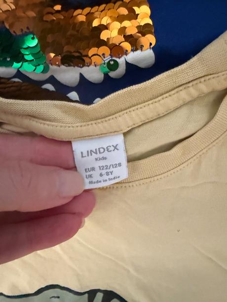 Tricka s kratkym rukavim, lindex,128