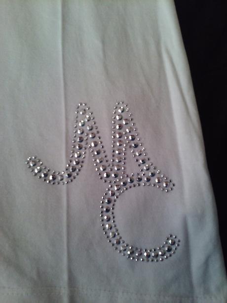 Tričko so strieborným zdobením, m