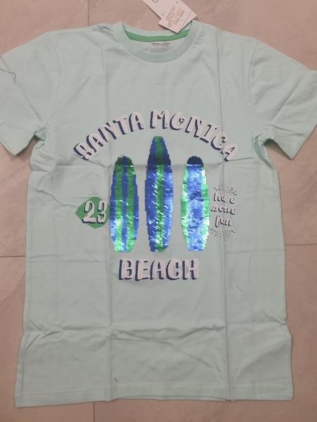 Tričko s flitrami , zn. vertbaudet, vertbaudet,158