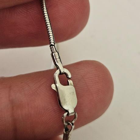 Strieborná retiazka a prívesok, tchibo