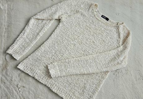 Dámsky elegantný 'perleťový' svetrík, veľ. s, colours of the world,s