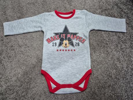 Body mickey, disney,62 / 68 / 74 / 80 / 86