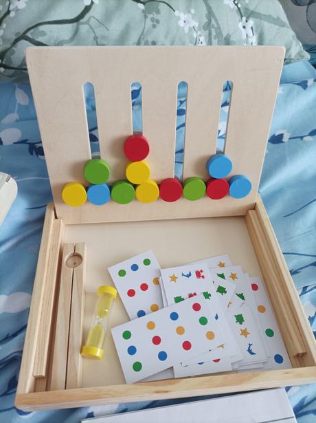 Drevená edukačna hracka,