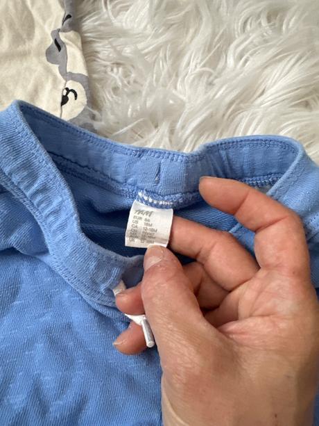 Teplakove šortky h&m, h&m,86