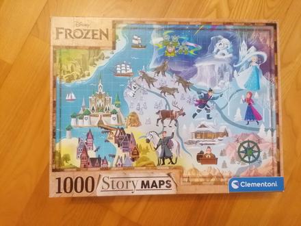 Puzzle 1000 frozen, 