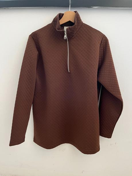 Hnedá vintage mikina s/m, s
