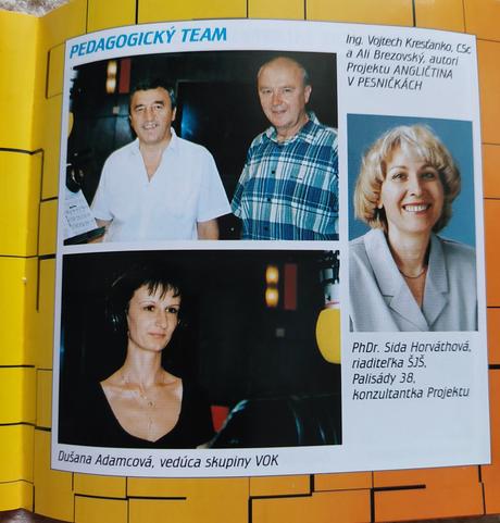 Cd anglictina v pesnickach, 