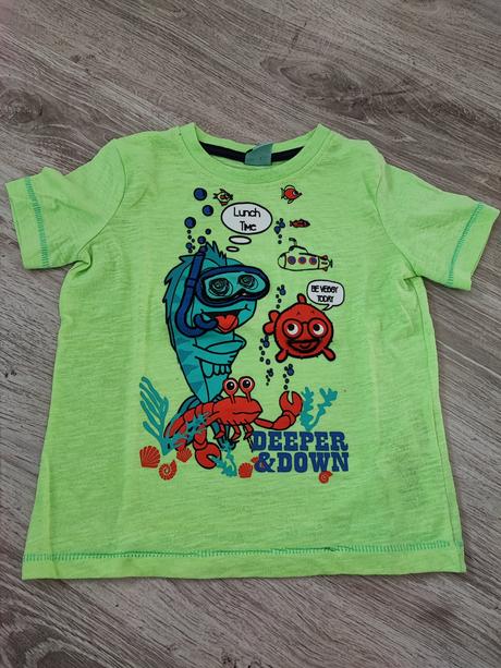 Kriklavo-zelene tricko, kiki&koko,98