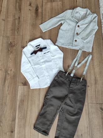 Sviatočný komplet, h&m,92