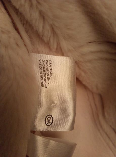 Vesta s kožušinkou, c&a,44