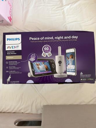Detská ai kamera s monitorom dychu, philips avent