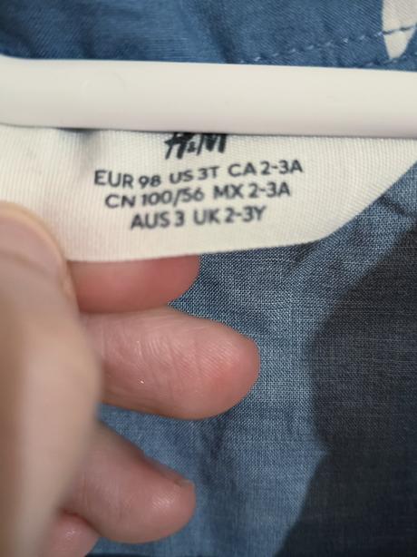 Chlapčenská letná košeľa, h&m,98