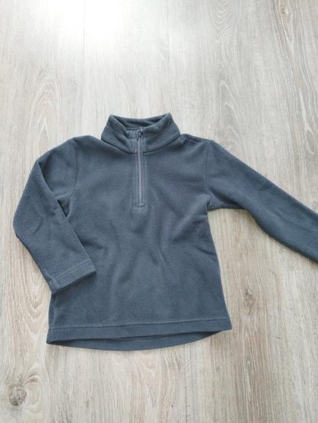 Flísová mikinka, decathlon,104