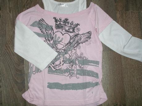 Tepláčky + tričko, 122