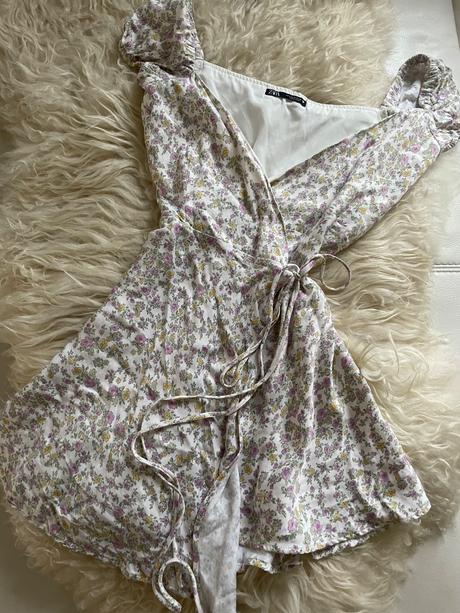 Zara zavinovacie šaty, zara,s