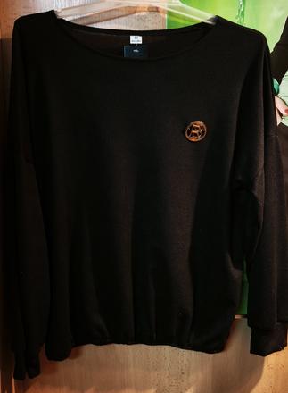 Dámsky svetrík s ozdobou, 38 - xxxl