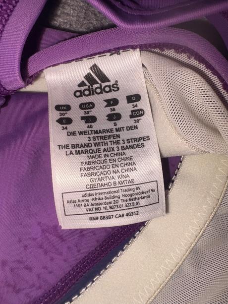 Plavky fialové adidas v.34, adidas,34