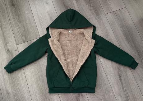 Huňatá mikina veľ. 128, takko,128