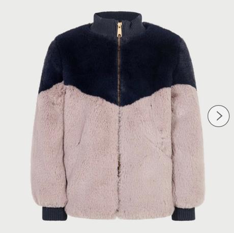 Kožušinovy kabatik nanna 146/152, pompdelux,146 / 152