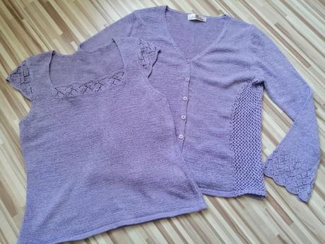 Komplet tričko a svetrík, l