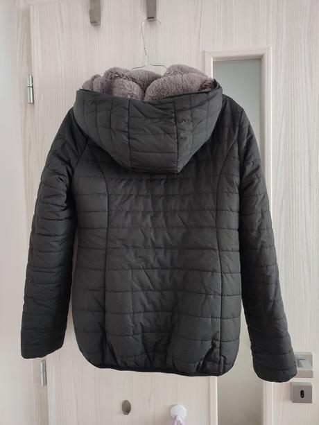 Zimná obojstranná bunda, s
