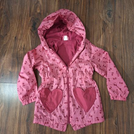 Dievčenská jarná/jesenná bunda 122 cm, 122