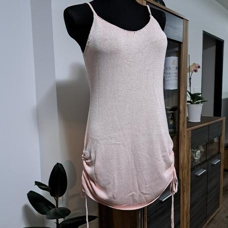 Padavé úpletové letné šaty s/m, s