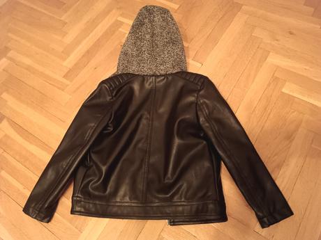 Koženková bunda, lupilu,104