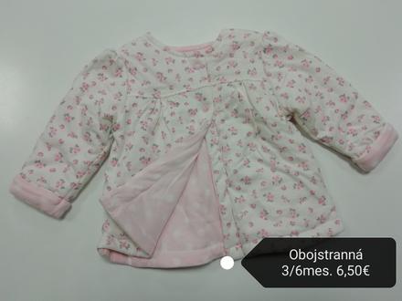 Prechodná obojstranný kabátik / mikina, 68