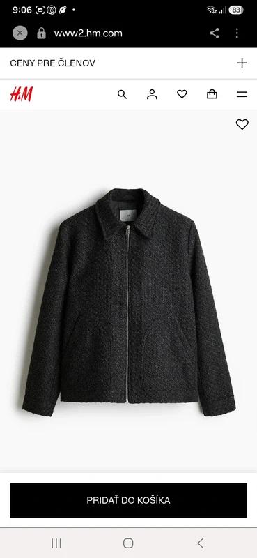 Superná prechodná bunda h&m č.s, h&m,s