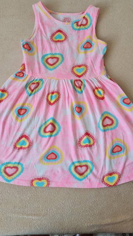 3x šaty veľ 134, f&f,134