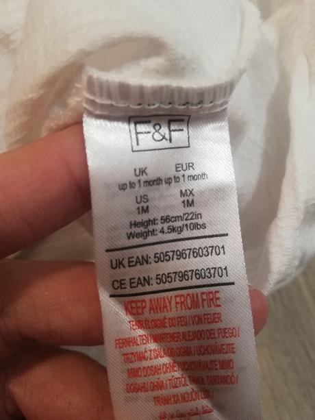 3 x detské tričko, f&f,50