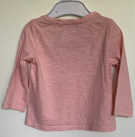 Next ružové tričko s topánkami, next,68