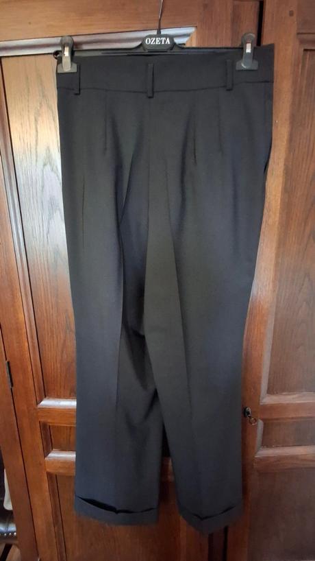 Čierne elegantné nohavice ozeta m, m