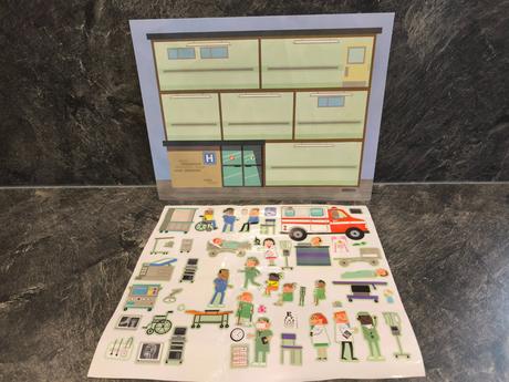 Bloky s adhéznymi samolepkami melissa & doug a iné, 