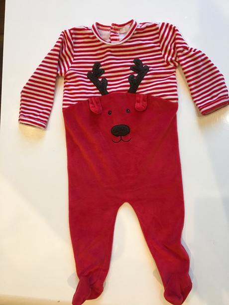 Vianočné dupačky, zara,74