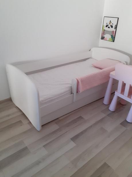 Detská izba, postel, stolík a stolička, šírka (cm): 80,dĺžka (cm): 160