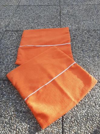 2 x obliečka na vankúš s čipkou 38 x 38 cm.,