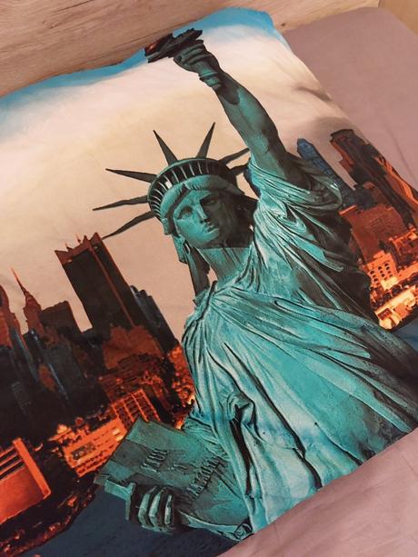 Postelne pradlo 3d socha slobody, šírka (cm): 140,dĺžka (cm): 200