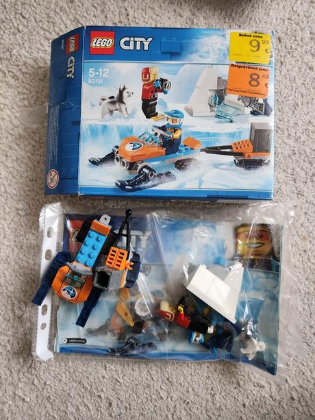 Lego city snezne auto, 