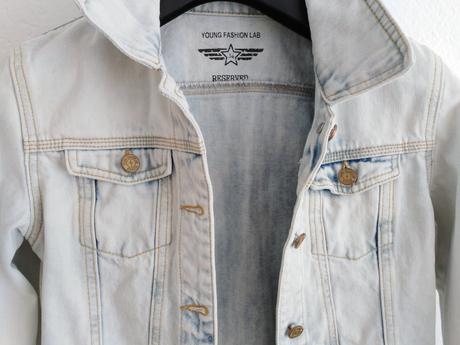 Štýlová riflová bundička xxs, reserved,158