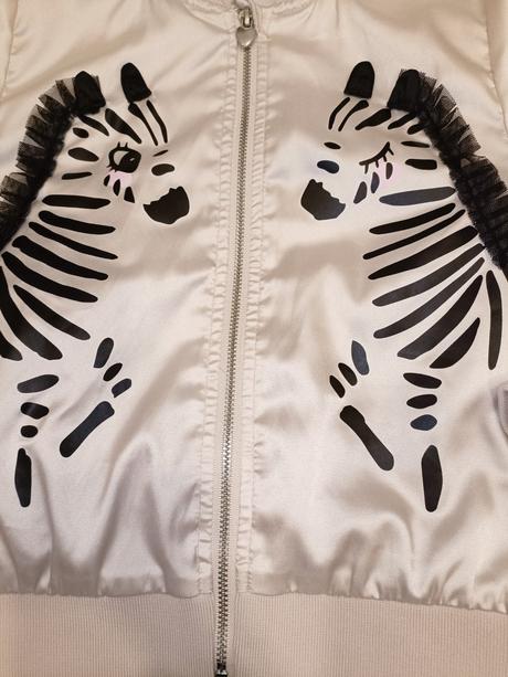 Saténová bomberka, h&m,116