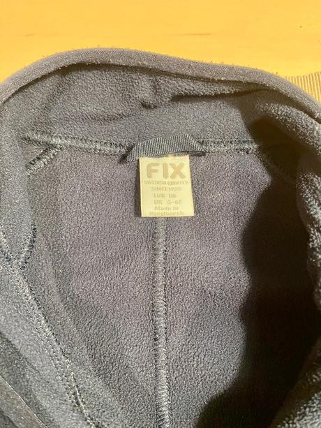 Flisová mikina fix, 116