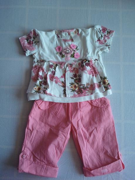 Letný kompletík - nenosený, cena s poštou, 80