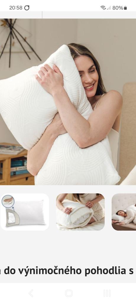 Dormeo air+smart classic vankúš, šírka (cm): 65