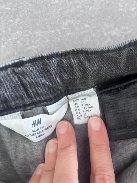 Zateplene nohavice hm, h&m,140