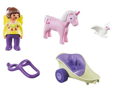 Playmobil jednorožec a dievčatko,