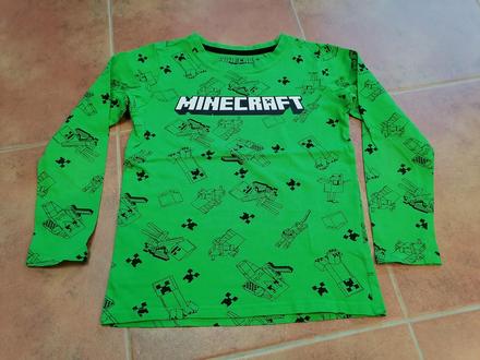 Tričko minecraft, veľ. 122, 122