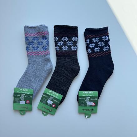 Dámske thermo ponožky so zdravotnou gumičkou 0753, 35 / 36 / 37 / 38